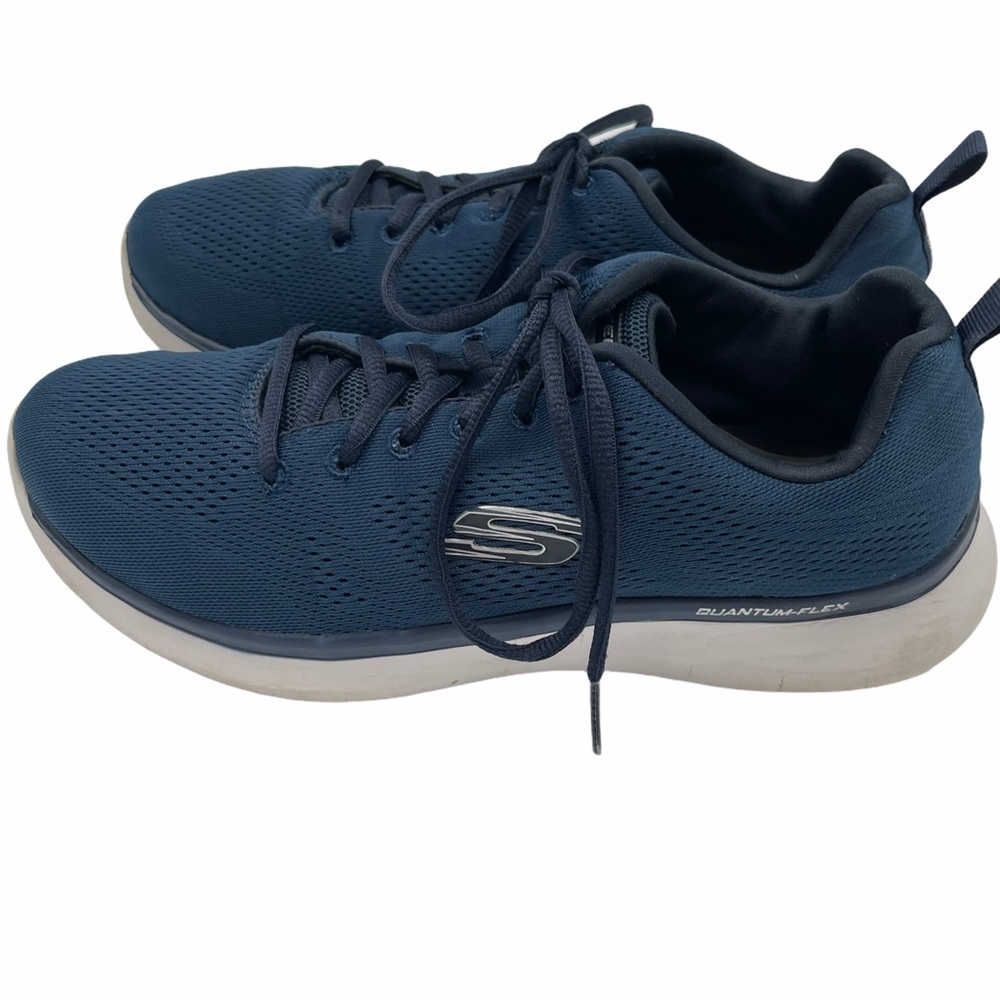 Sketchers Men's Relaxed Fit Memory Foam Sneakers Navy